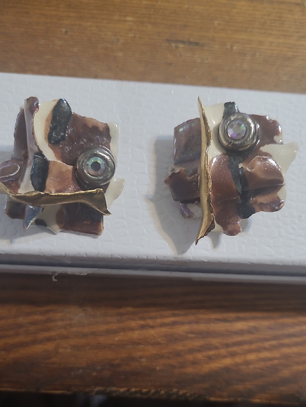 VTG Lacombe clip on earrings